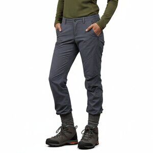 Kuhl Spire Roll Up Convertible Hiking Pant Gray Gorpcore UPF 50 8 NWT